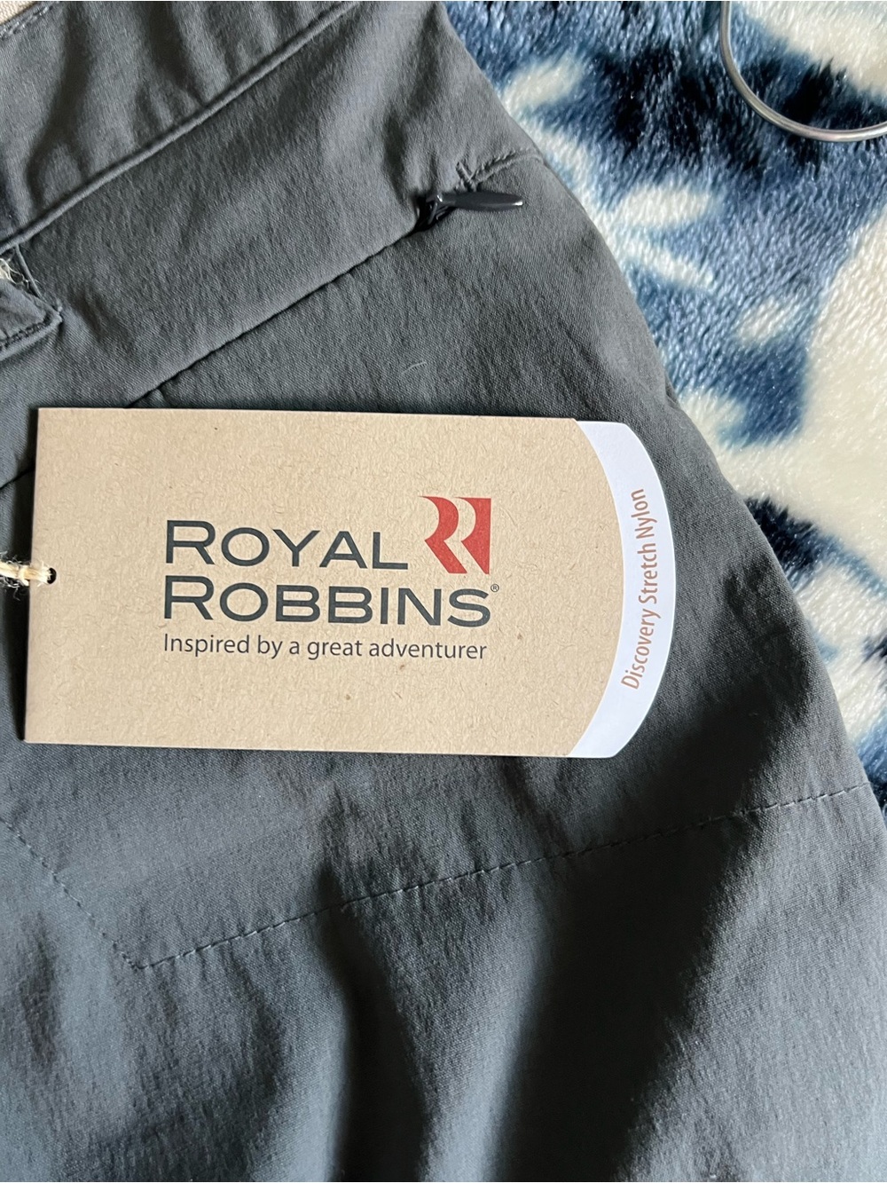 Royal Robbins Charcoal Outdoor Pants - Dark Gray
